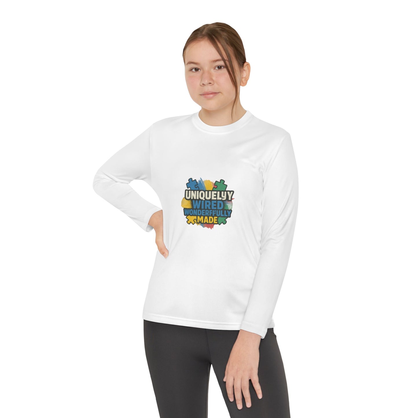 🎉 Uniquely Wired Kids’ Tee | Cozy Long Sleeve Gift for Everyday Fun