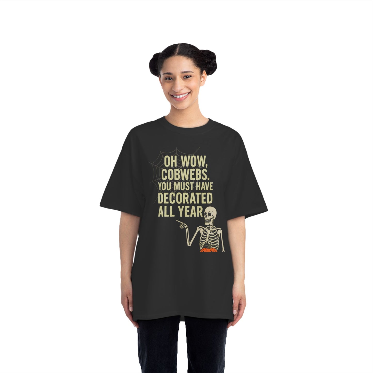 Spooky Skeleton Graphic Tee | Funny Halloween Shirt, Unisex”