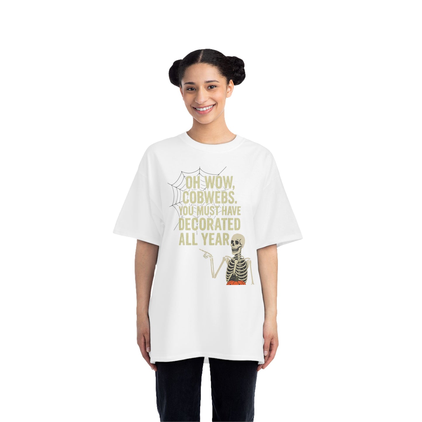 Spooky Skeleton Graphic Tee | Funny Halloween Shirt, Unisex”