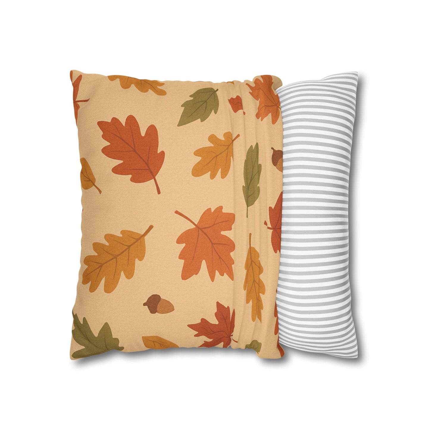 Autumn Leaf Pillowcase - Cozy Décor, Seasonal Home Accent, Gift Idea, Fall Vibes, Nature Inspired