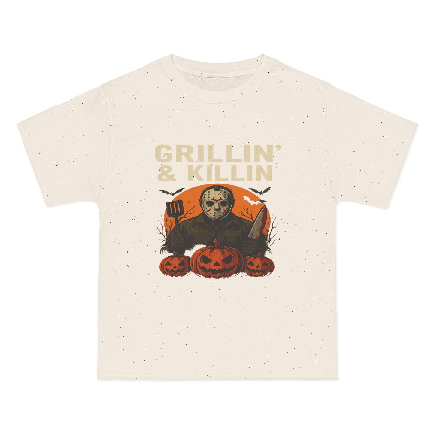 Halloween Grillin' & Killin' T-Shirt, Funny BBQ Shirt, Spooky Cookout Tee, Fall Celebration Apparel, Horror Fan Gift