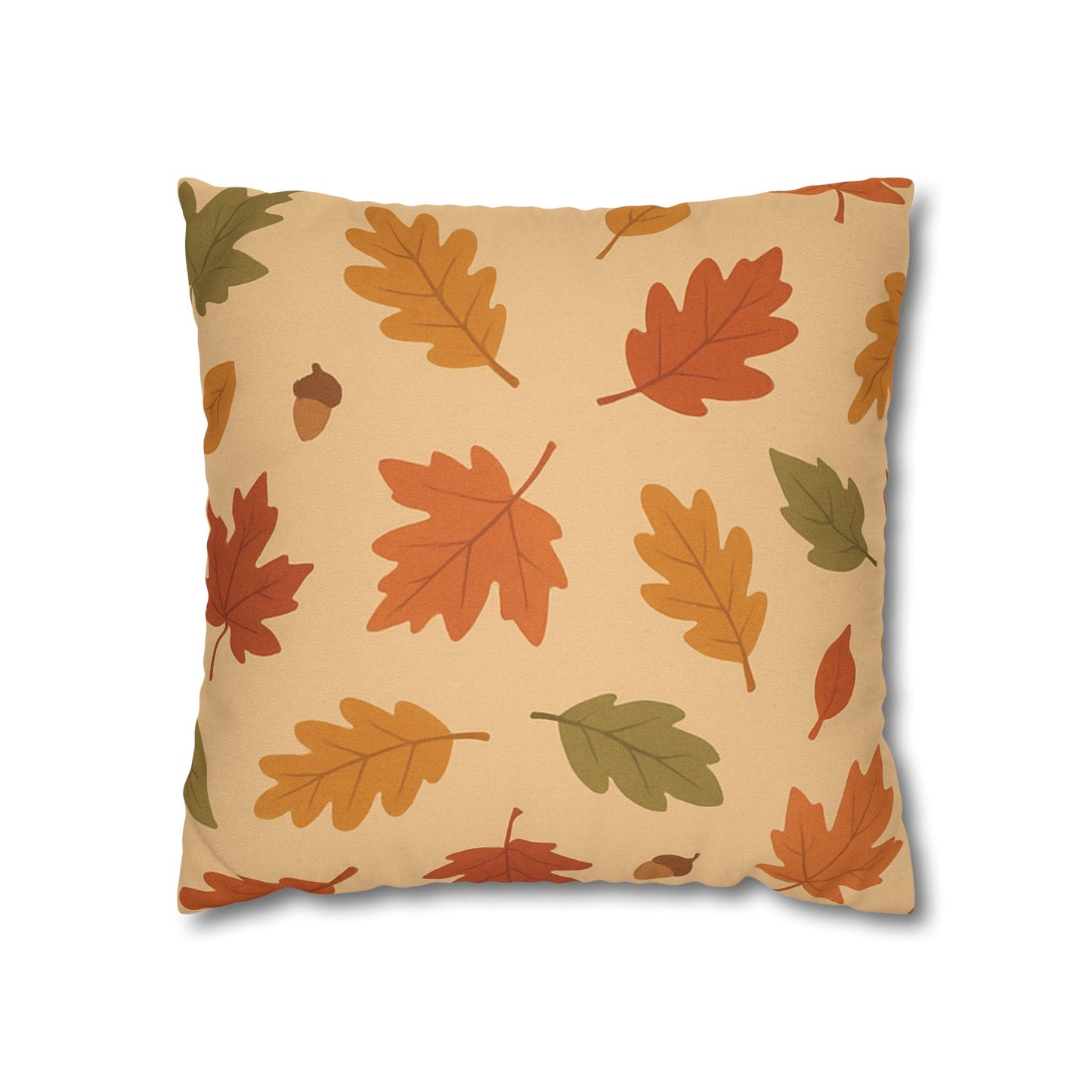 Autumn Leaf Pillowcase - Cozy Décor, Seasonal Home Accent, Gift Idea, Fall Vibes, Nature Inspired