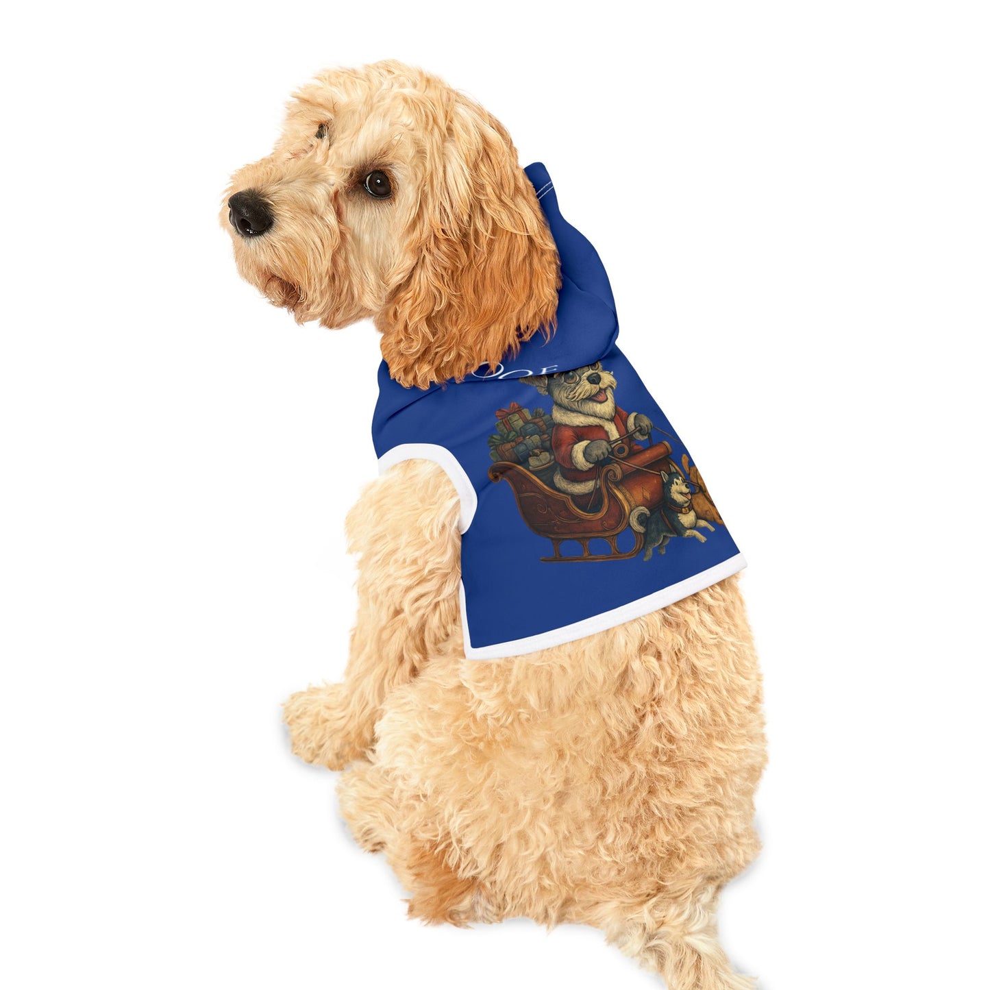 πΎ Cozy Holiday Pet Hoodie β Cute Christmas Dog Sweater, Warm & Stylish Outfit for Festive Fun