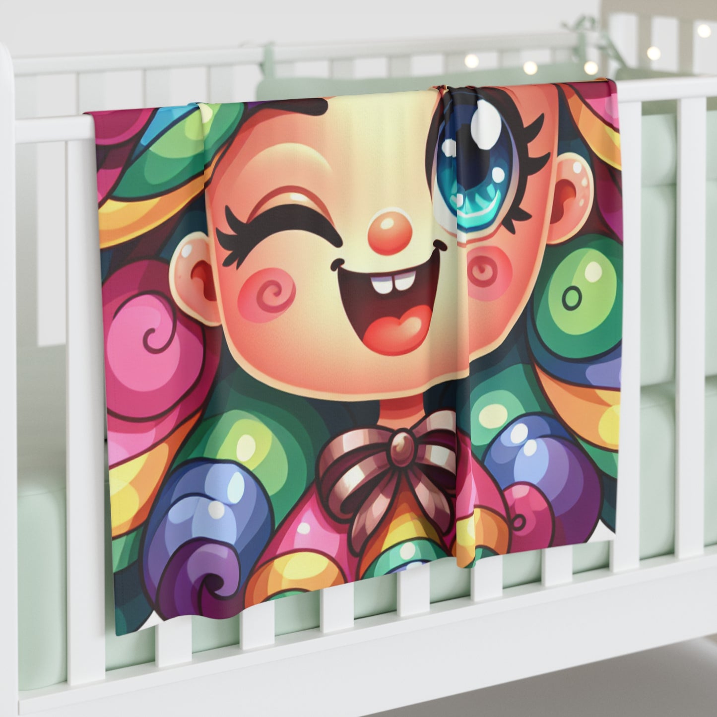 “Adorable Baby Swaddle Blanket – Fun, Comfy & Stylish Nursery Essential for Little Dreamers”