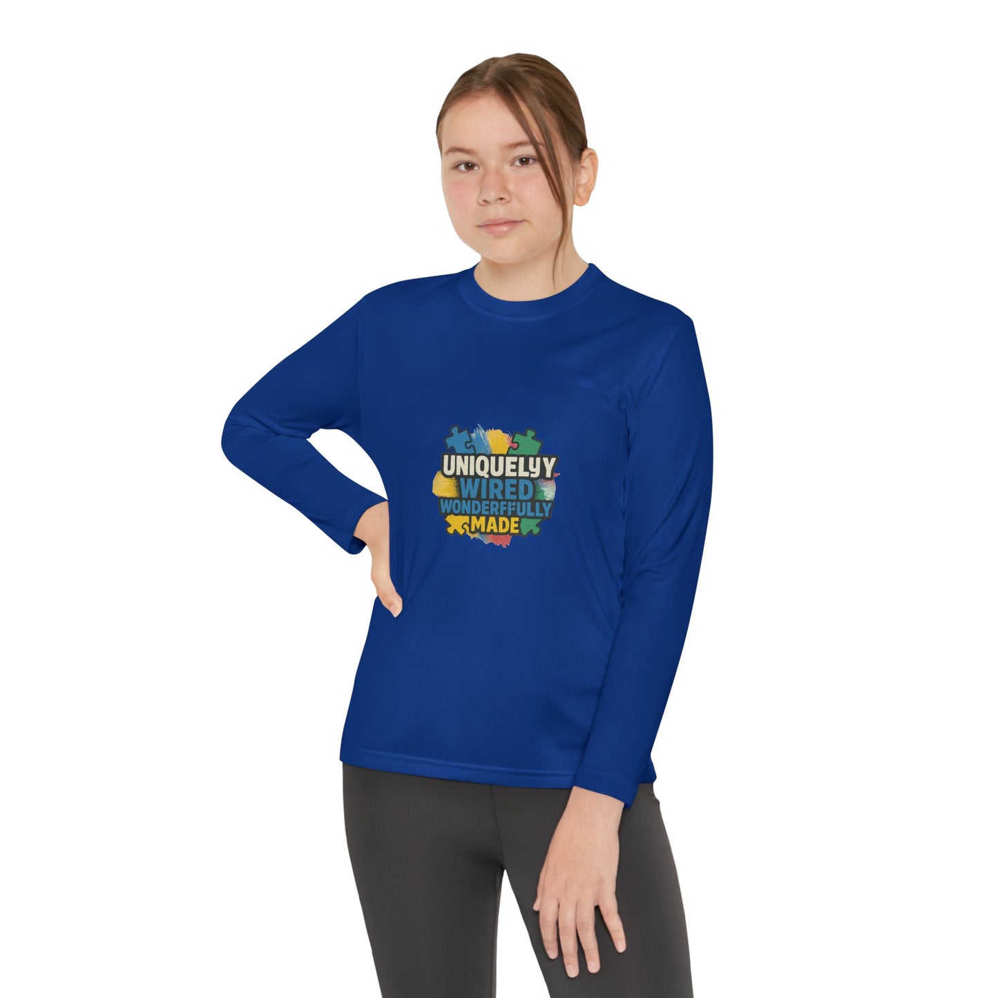 🎉 Uniquely Wired Kids’ Tee | Cozy Long Sleeve Gift for Everyday Fun
