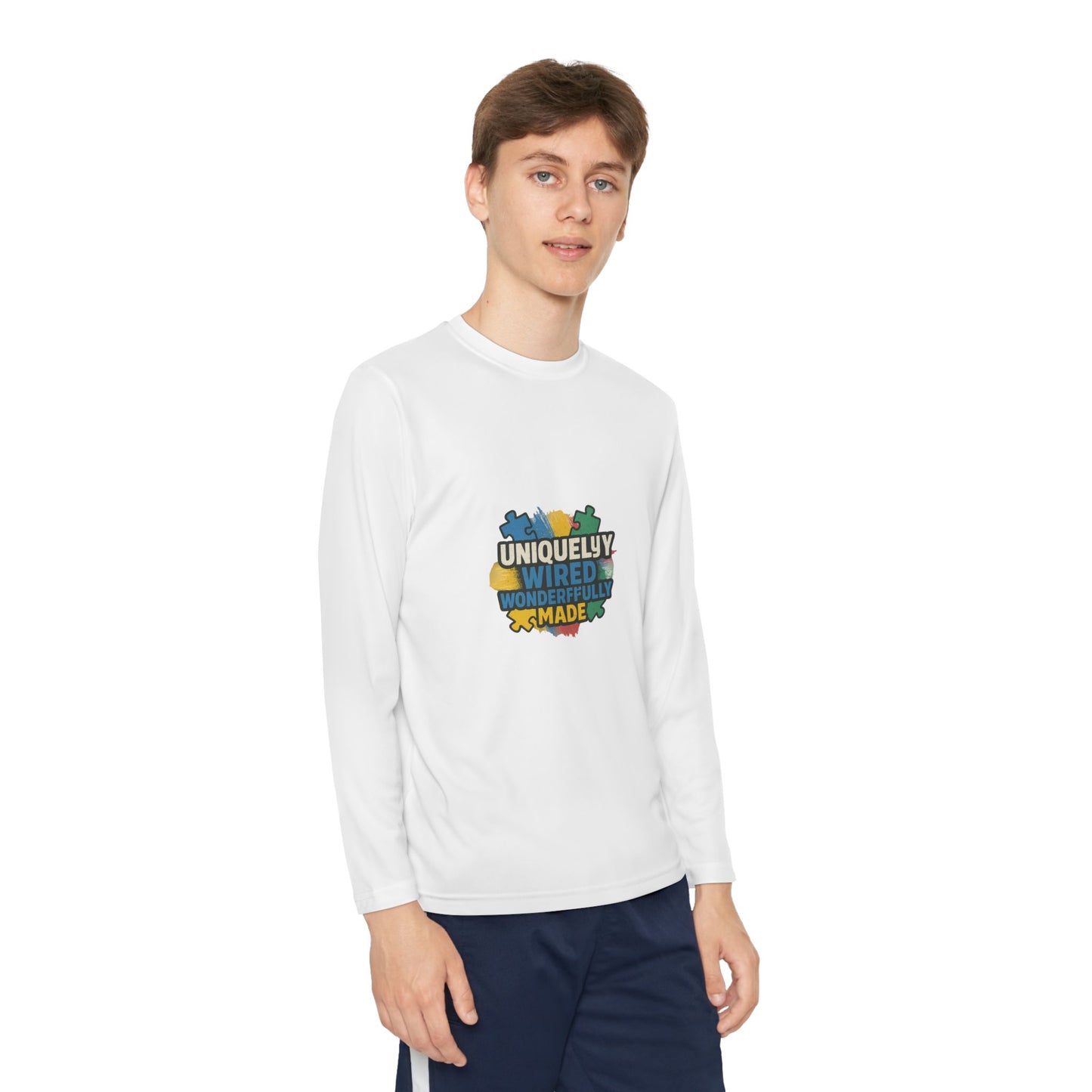 🎉 Uniquely Wired Kids’ Tee | Cozy Long Sleeve Gift for Everyday Fun