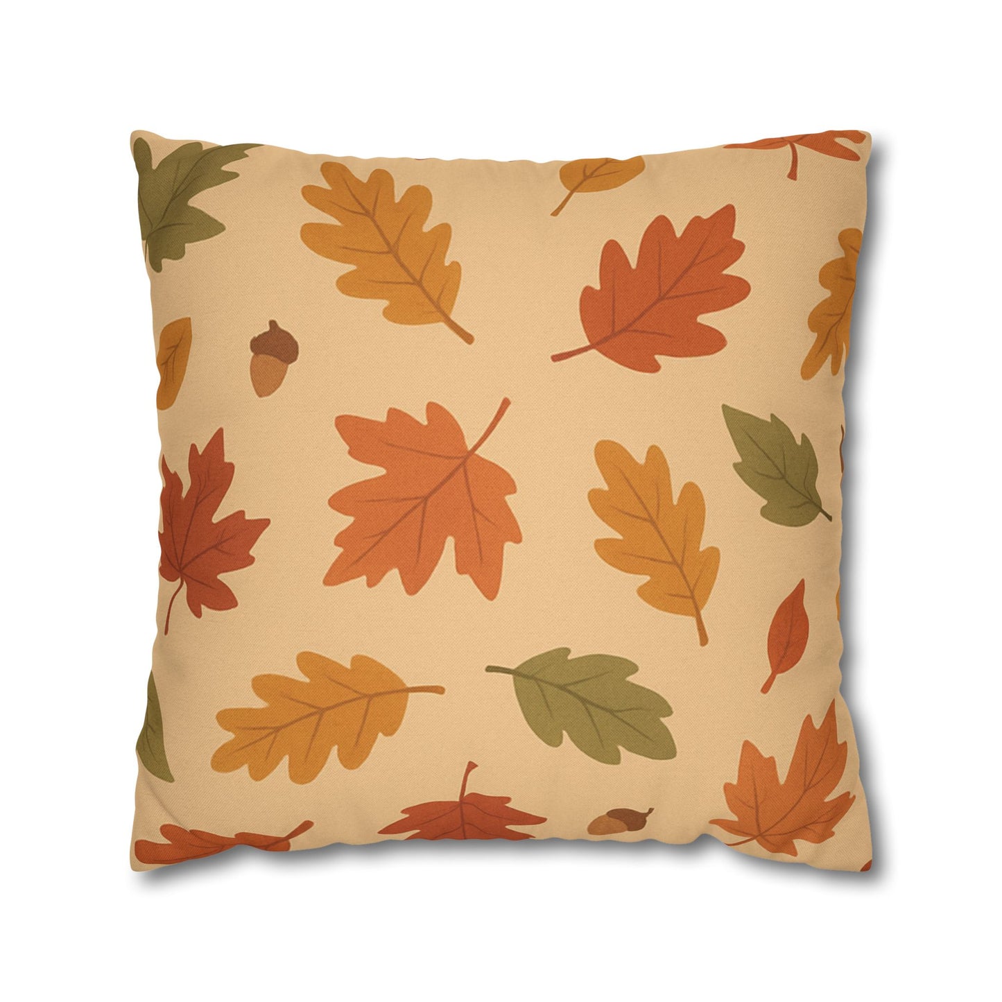 Autumn Leaf Pillowcase - Cozy Décor, Seasonal Home Accent, Gift Idea, Fall Vibes, Nature Inspired