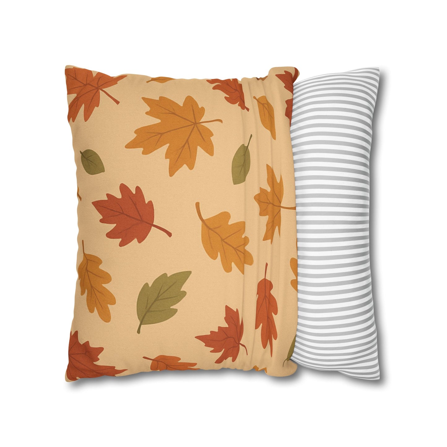 Autumn Leaf Pillowcase - Cozy Décor, Seasonal Home Accent, Gift Idea, Fall Vibes, Nature Inspired