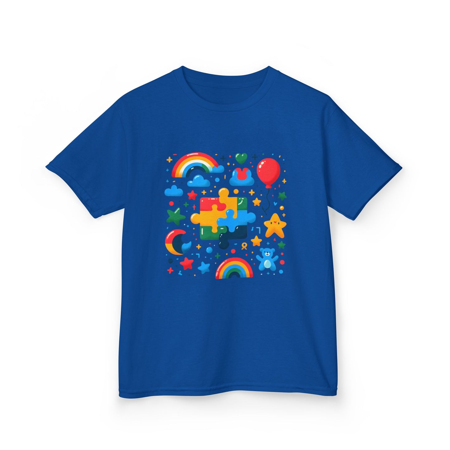 Colorful Puzzle Play Kids Tee - Fun & Creative Children's T-Shirt