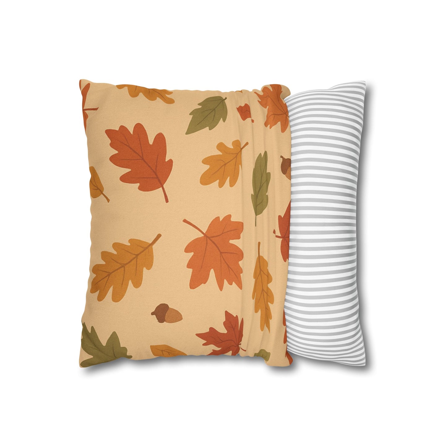 Autumn Leaf Pillowcase - Cozy Décor, Seasonal Home Accent, Gift Idea, Fall Vibes, Nature Inspired