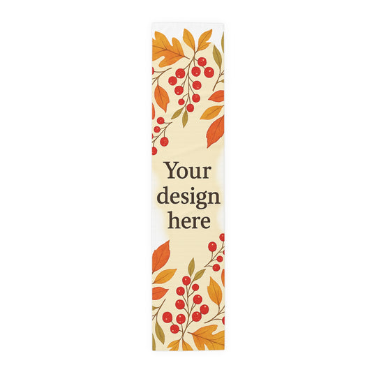 Autumn Harvest Table Runner | Chic Seasonal Decor for Fall Dining & Holiday Entertaining