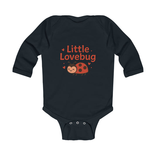 Infant Long Sleeve Bodysuit | Soft Baby Onesie, Adorable Lovebug Outfit, Perfect Toddler Gift