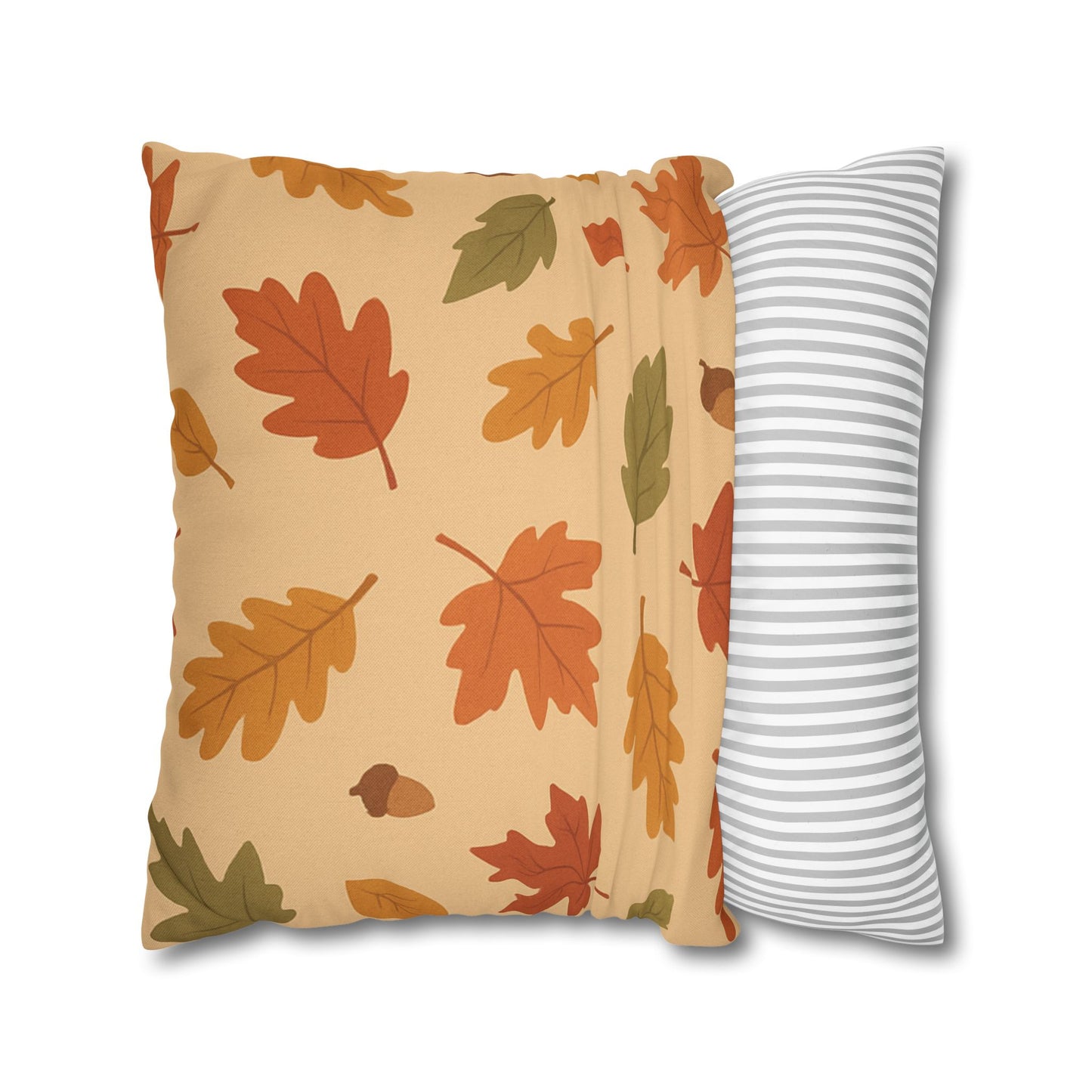 Autumn Leaf Pillowcase - Cozy Décor, Seasonal Home Accent, Gift Idea, Fall Vibes, Nature Inspired