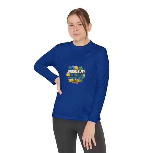🎉 Uniquely Wired Kids’ Tee | Cozy Long Sleeve Gift for Everyday Fun